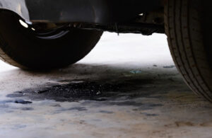 car oil leak | remove oil spots from driveway