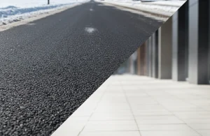 seasonal asphalt paving