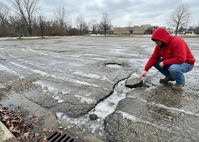 weather and potholes