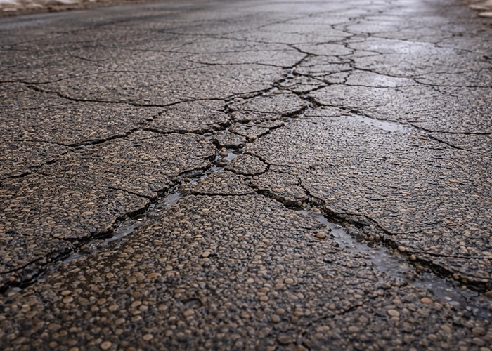 water infiltration asphalt