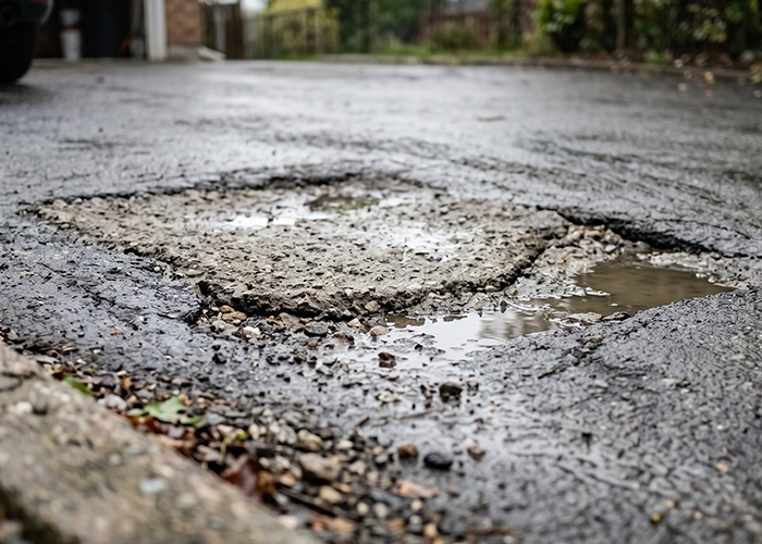 standing water repair