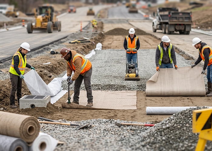 road stabilization fabric