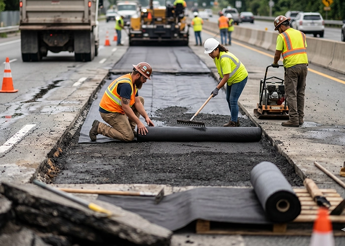 road stabilization fabric