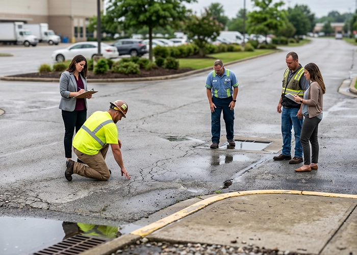humidity damage to asphalt pavement