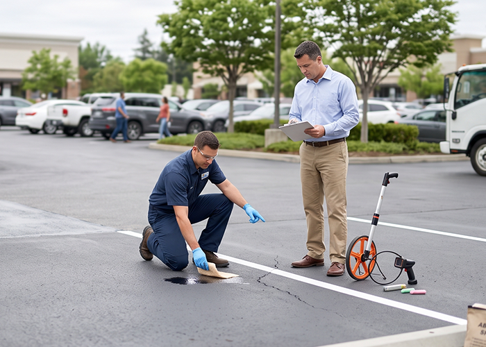 asphalt oil spot repair