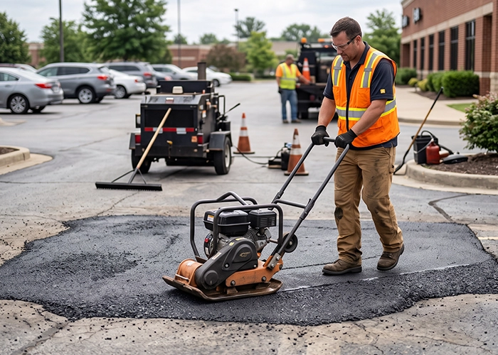 infrared pothole repair
